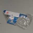 Universal Trailer License Plate Bracket Frame with Mounting Kit, License Plate Holder with Screws, Reflective Sticker, License Plate Bracket for RV, Boat, Trailer (Silver)