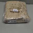 Collive Hallway Runner Rug, 2' x 6' Hand Woven Reversible Washable Entryway Rugs, Tan Cotton Modern Laundry Room Carpet Long Farmhouse Carpets for Bathroom Sink Foyer Bedroom