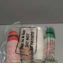 Funtery 100 Pieces Christmas Paper Cups Xmas Disposable Coffee Cups Snowflake Santa Snowman Elk Lights Christmas 9 Ounce Drinking Tea Paper for Daily Use Holiday (Bright Style)