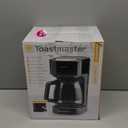 Toastmaster 12-Cup Digital Touchscreen Drip Coffee Maker - Programmable Automatic Coffee Machine - Kitchen Appliance with Keep Warm Setting