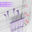 Over The Door Towel Rack, 304 Stainless Steel Towel Rack, 3 Tier Towel Bar for Hanging Towels, 16 Inch Over Door Towel Storage Holder for Bathroom, Brushed Silver