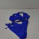 Sexy One Piece Swimsuit for Women,Cut Out Keyhole High Cut Cheeky Monokini,Pool Party Beach Wear Vacation (Royal Blue), Size XL