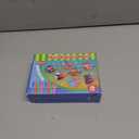 LEASEN Valentines Day Gifts for Kids, 28 Pack Mini Bubble Wands with Valentines Animal Themes Greeting Cards, Valentine's Day Classroom Exchange Gift Set, School Prizes Party Favor