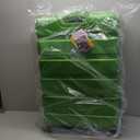 SwissGear 7366 Hardside Expandable Luggage with Spinner Wheels, Green, Checked-Large 27-Inch