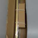 Oneach Gold Curtain Rods for Windows 48 to 84 Inch, 1 Inch Pole Adjustable Length Heavy Duty Metal Curtain Rod Set, for Outdoor Bedroom Kitchen Living Room (16 to 88 Inch)