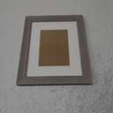 Egofine 10'x12' Picture Frame Made of Solid Wood with Plexiglass, Display Pictures 5x7/6x8 with Mat or 9x12 Without Mat for Tabletop and Wall Mounting, Oak Grey