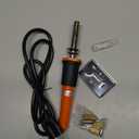 Honoson 19 Pieces Electric Hot Knife Cutter Tool, Multipurpose Hot Knife Stencil Cutter with Metal Stand, 14 Blades, 3 Chuck Sleeves for Cutting Carving(Orange)