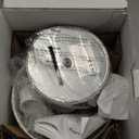 KDG Cordless Wall Sconces Set of 2, Small Wireless 5200mAh Rechargeable Battery Fabric LED Wall Lamps, Portables Lightings for Wall Painting, Living Room, Bedroom, Hallway, Gifts, Night Light (Gold)