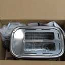 BLACK+DECKER 2-Slice Toaster with 7 Toast Shade Settings, Extra-Wide Slots for Bagels, Stainless Steel Exterior Finish