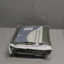 Olive Green Linen Curtains 84 Inches Long for Living Room 2 Panels Grommet Semi Sheer Linen Cotton Drape Boho Farmhouse Forest Green Curtain 84 Inch Length for Christmas Decor Dining Room Bedroom