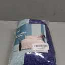 JSD Blue Striped Sheet Set Queen Size, 4 Piece Soft Printed Microfiber Sheet Set Extra Deep Pocket