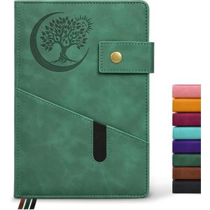 Lined Journal Notebook for Men, A5 Leather Journals for Writing Women, Hardcover Notebooks for Work,School,Note Taking,Travel,Business,Personal daily Diary,200 Page College Ruled
(5.9" x 8.4")