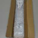 Garage Door Bracket Adjustable Garage Openers and Parts Door Reinforcement Bracket, Full Hinge Design, Silver Galvanized Steel