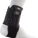 Shock Doctor Ankle Stabilizer with Flexible Support Stays (Black) (Small, Multi)
