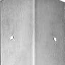 Prime-Line MP10857 Stainless Steel Corner Shield with Fasteners, 2 x 48 In. (6 Pack) 