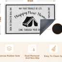 House Warming Gifts New Home Door Mat, Irish Blessing New Home Welcome Mats Doormat for Front Door Porch Indoor Outside Entrance Entryway, 17x30 Inch