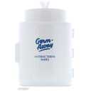 Upward-Pull Wall Mounted Wipes Dispenser for Surface or Skin Wet Wipes - Stylish White Dispenser for Sanitizing Hand Wipe Refill Rolls in Public Facilities, Offices, Hospitals, Stores