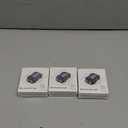 3 Pcs Mini EDC Flashlight Rechargeable Small Keychain Flashlight with White Red Blue Light, 800 High Lumens Pocket USB C LED COB Portable Flash Lights with Clip and Magnet, 8 Modes