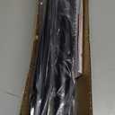 Black Shower Curtain Rod 31 to 80 Inch,1 Inch Diameter Adjustable Spring Tension Stainless Steel Telescoping Rod,Easy Install,No Rust