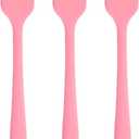 Silicone brush, Oil Brush for BBQ Kitchen Cooking Baking and Grilling(3 PCS,Pink)