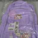 School Backpack for Girls, 15.6 Inch Laptop School Bags for Middle School Students-Kindergarten Elementary College Backpacks,Large Backpack for Teen Girl Students Casual Travel Daypacks-Purple