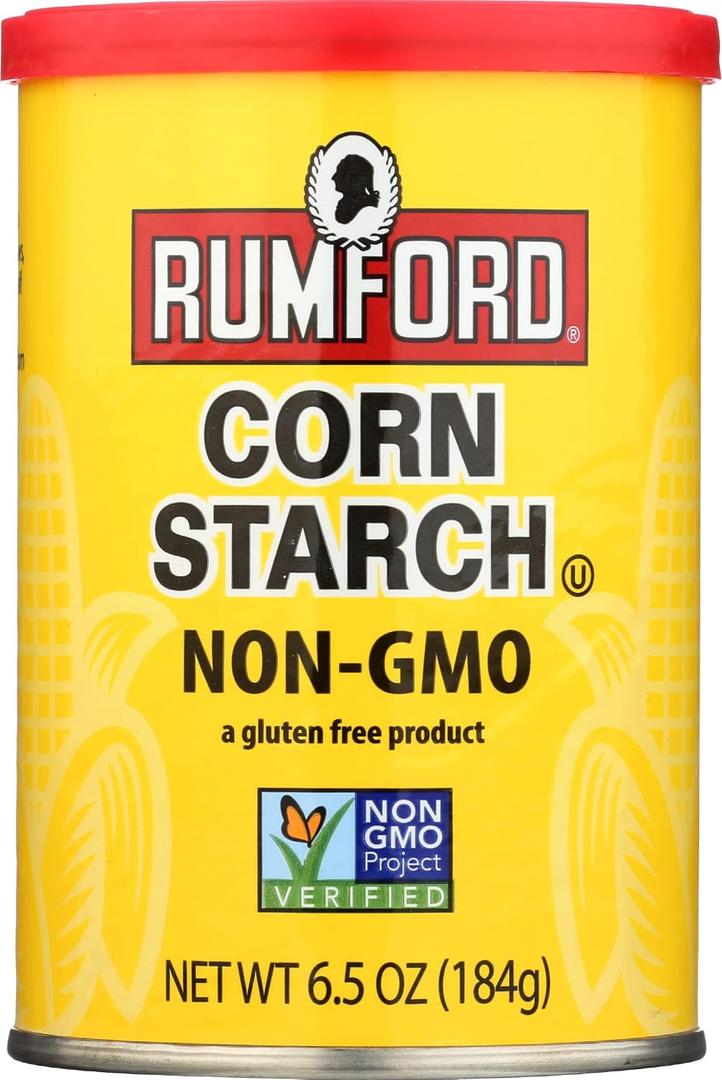 2 x Rumford Non-Gmo Corn Starch, 6.5 Ounce (EXP 05/14/28)