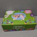 300 PCS 2.4" Colorful Fillable Easter Eggs with 6 Surprise Golden Eggs, Plastic Easter Egg Empty for Easter Egg Hunt Party Favors Kids Easter Basket Stuffers Fillers Classroom Prizes for Boys Girls