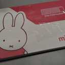 Miffy Triple-Fold Bluetooth Keyboard - Magnetic Fold Design with Integrated Touchpad & Numeric Keypad, Bluetooth 5.0 (3 Devices), Rechargeable 5.6mm Slim, Premium Leather - Pink