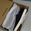 Amazon Essentials Men's Slip-on Sneakers (13, Black/White)