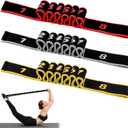 Fitness Resistance Bands with Handles, Fitness Resistance Band for Stretching and Yoga, Fashion Puller Exercise, Adjustable Bands for Full Body Stretching Shaping