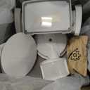 Philips 72W 7400LM LED Security Lights w/PIR Motion Sensor Outdoor, 5000K Daylight Dusk to Dawn Aluminum Flood Light, 3 Adjustable Heads, Waterproof for Garage, Yard, Porch