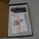 Mug Warmer Cordless 180 Min Battery Life - 10000mAh Portable Charger, Wireless Coffee Cup Warmer for Desk, 3 Temp Settings, Smart Candle Heat Plate for Home, Office, Travel, Camping & Gifts for Men (Black)