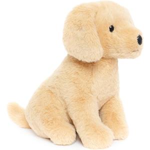 WEIGEDU Golden Retriever Stuffed Animal Dog Puppy Plush Toy with Embroidered Eyes for Babies Toddlers Kids Adults Ages 1 and Up, No Hard Parts, Machine Washable 12 inches