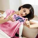 2 x Clear Case Compatible with iPhone 14, Cute Butterfly Print Protective Cover for Girls Women, Slim Soft TPU Four Corners Shockproof Case for iPhone 14 - Blue Butterfly