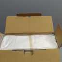 LBRO2M 100% Cotton 1200 Thread Count King Size Sheets Set Deep Pocket Up to16 inches, Bed Sheet 4 Piece (White, King)