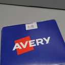 Avery Matte Clear Square Labels, Sure Feed Technology, 3/ 4" x 3/ 4", 800 Matte Clear Labels, Print-to-The-Edge, Laser/ Inkjet Printable