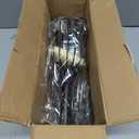 Fruit Picker Pole with Basket - 8.43FT(257CM) Adjustable Tree Gardening Supplies with Stainless Steel Handle Apple Picker Fruit Grabber Reach Tool for Mango Pear Orange Avocados Fruit Picking, Black