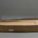 Behind The Door Bookshelf, Wooden Kids Bookshelf 6-Tier Organizer for Books and Toy Storage Wall Mount for Adult Space-Saving Book Shelf in Bedroom, Living Room, Playroom Wood (23.4"Wx3.9"Dx69.9"H)