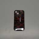 Cute Phone Case for iPhone 15 Case Amber Leopard Full Camera Protective Slim Shockproof Aesthetic-Brown Amber