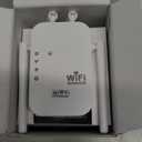 WiFi Extender with Ethernet Port, Cover up to 4500 Sq.ft & 30 Devices, WiFi Range Extenders Signal Booster for Home, Wireless Internet Signal Amplifier.