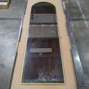 Arched Full Length Mirror, 70"x26" Free Standing Floor Mirror, Modern Full Body Mirrors with Stand, Wall Mirrors with Aluminum Alloy Frame for Bedroom,Living Room, Gold