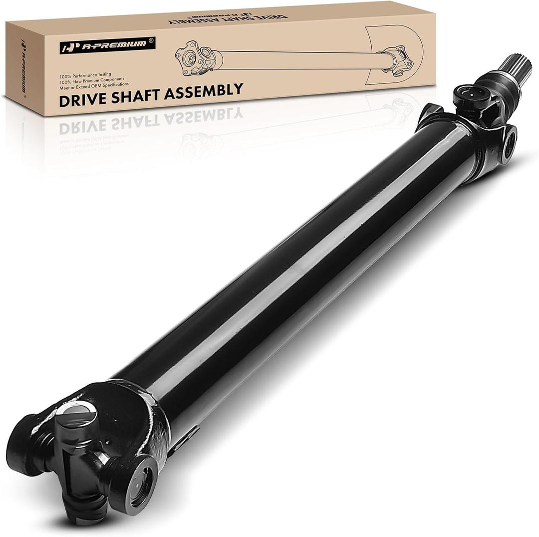 A-Premium 36.25" Front Drive Shaft Prop Shaft Driveshaft Assembly Compatible with GMC Sierra 1500 Yukon XL 1500 4WD & Chevrolet Silverado 1500 Suburban 1500 Tahoe Avalanche & Cadillac Escalade Hybrid