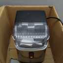 Amazon.com: Kismile Nugget Ice Makers Countertop,Portable Ice Machine with Crushed Ice, 35lbs/Day,Self-Cleaning,One-Click Operation for Home Use(Silver) : Appliances