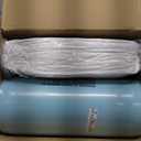 Queen Size Dual Layer 4 Inch Memory Foam Mattress Topper for Pressure Relief, 2" Breathable Pillow Top Plus 2" Cooling Gel Memory Foam Mattress Pad, 21" Elastic Pocket, Medium Support, White