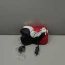 Joiedomi 5.5 FT Tall Christmas Inflatables Outdoor Decorations Hanging Santa with Gift Bag, Christmas Blow Up Climbing Santa Yard Decoration with Build-in LED for Xmas Party, Garden, Lawn Decor