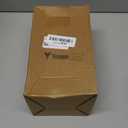 Yeaqee 50 Pcs Mini Metallic Paper Gift Bags with Handles 4x2.75x4.5'' Tiny Small Gift Bags with Thank You Tag for Wedding Graduation Birthday Party Return Gifts Jewelry Business (White,Gold)