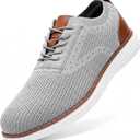 Furuian Steel Toe Shoes for Men Safety Shoes for Men Casual Dress Work Sneakers Lightweight Steel Toe Work Sneakers Comfortable Safety Tennis Oxfords