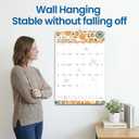 SUNEE 2026-2027 Wall Calendar Large 22.75"x15.5", 18 Month Calendar (Ends March 2028), Vertical Extra Large, Seasons Color