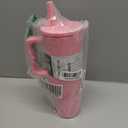 Simple Modern 40 oz Trek Tumbler with Handle and Straw Lid | Cup Holder Friendly Insulated Stainless Steel Travel Mug | Blush