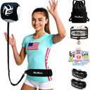 Volleyball Training Equipment Aid - Practice Your Serving, Setting & Spiking with Ease, Great Solo Serve & Spike Trainer for Beginners & Pro, Perfect Volleyball Gift